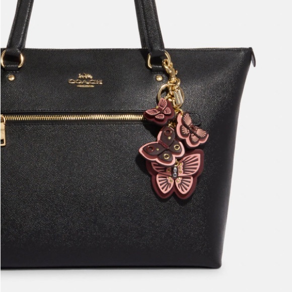 NWT💃Coach Butterfly Cluster Bag Charm - Picture 6 of 7
